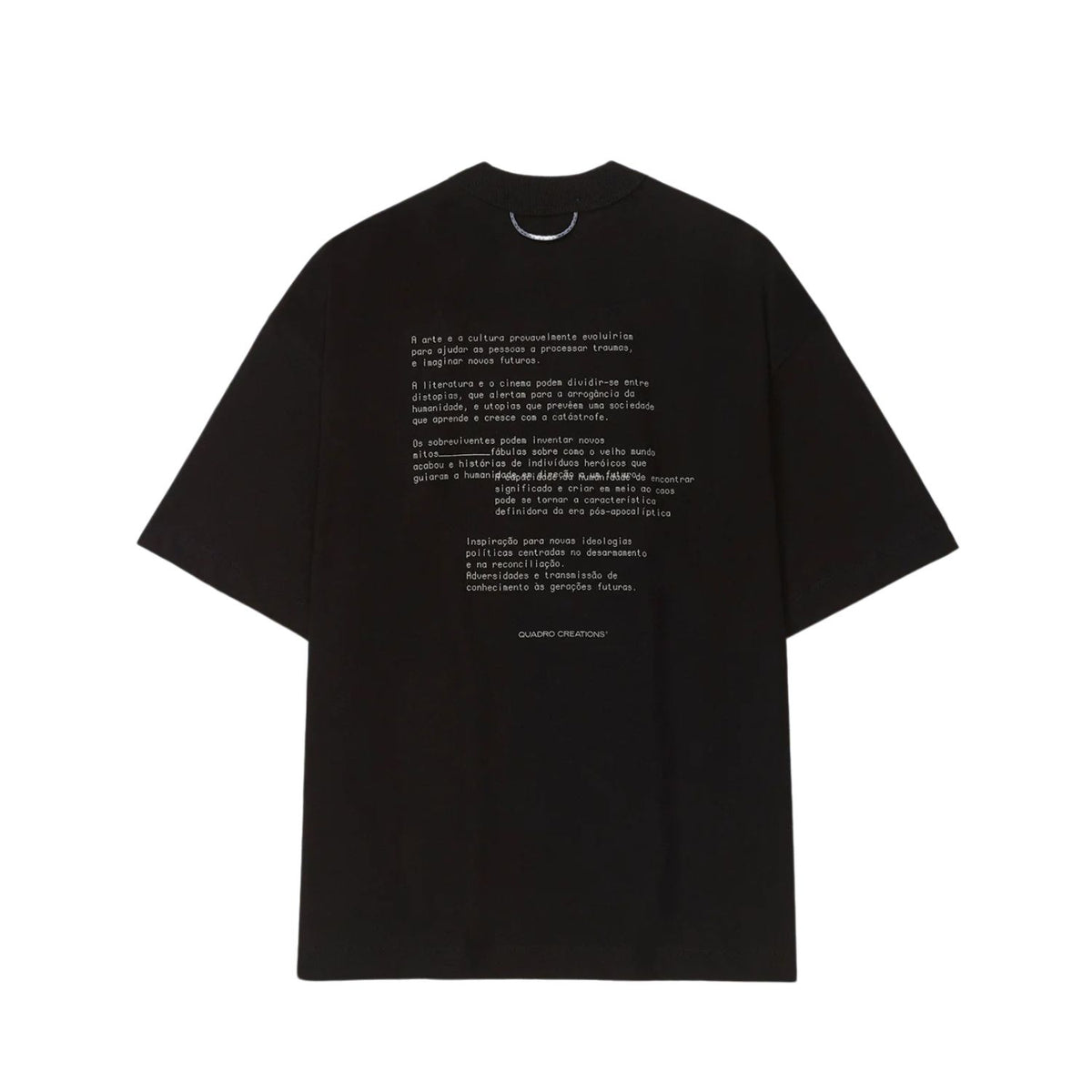CAMISETA QC 24 DE OUTUBRO BOXY BLK CA3671 – Chloro Sneakers