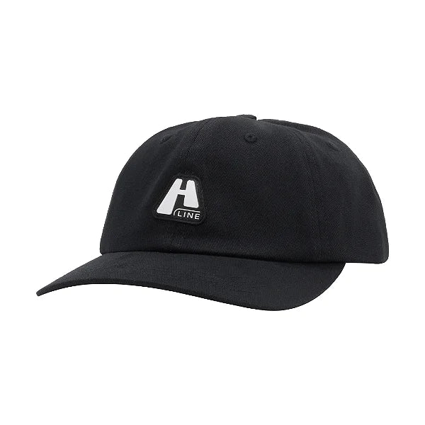 BONE HIGH 6 PANEL LOGO LINE BLK