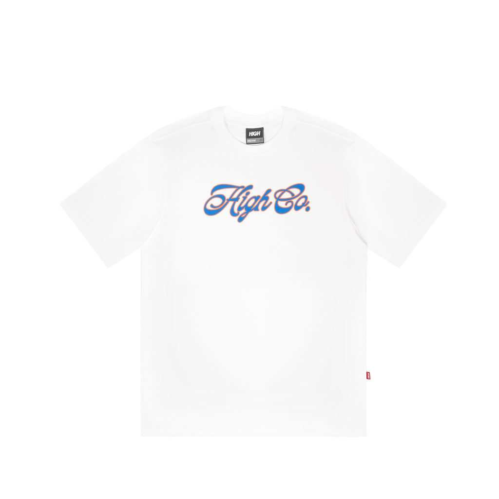 CAMISETA HIGH SCRIPT WHT TS563.01