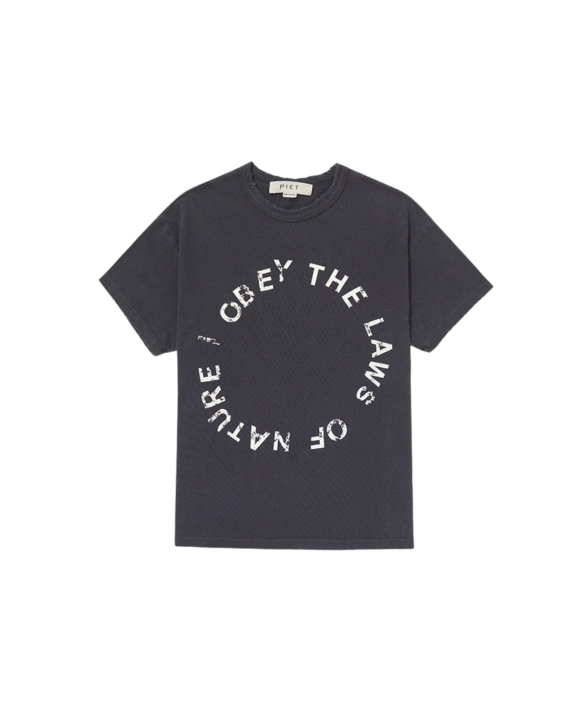CAMISETA PIET OBEY FITTED BLK