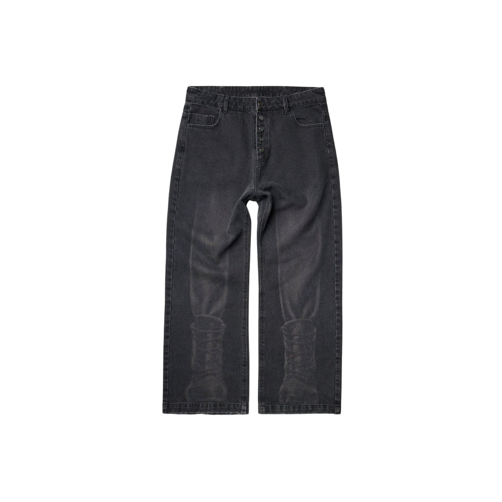 CALÇA QUADRO BOOTS STRAIGHT CHUMBO