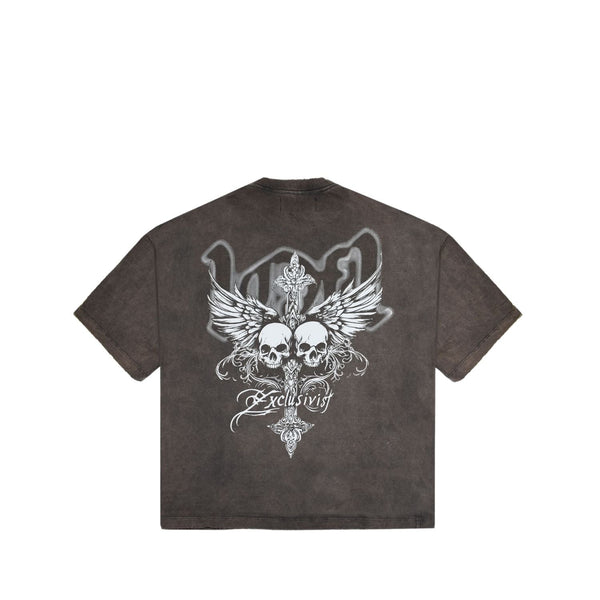 CAMISETA EXCLUS H1DDEN ANGELS GREY