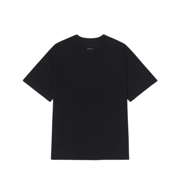 CAMISETA PIET DOPING KONTROLLE BLK SS25REG003