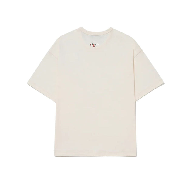 CAMISETA PIET FOOTBALL POCKET WHT SS25REG016