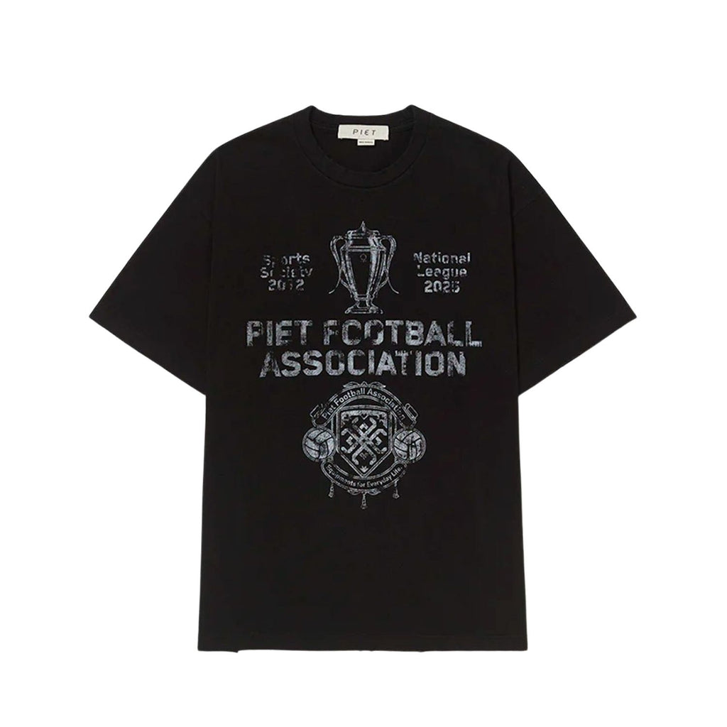 CAMISETA PIET FOOTBALL BLK SS25REG002