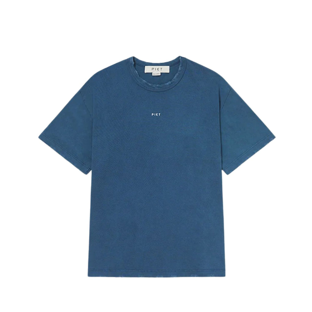 CAMISETA PIET LOGO VONTAGE NAVY SS25REG012