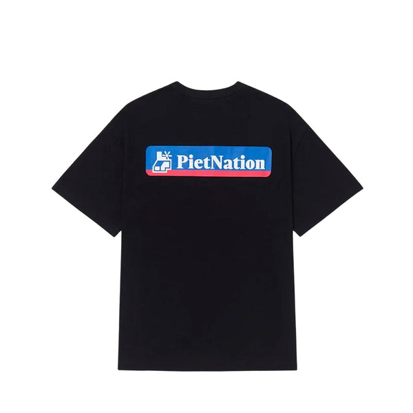 CAMISETA PIET NATION BLK SS25REG094