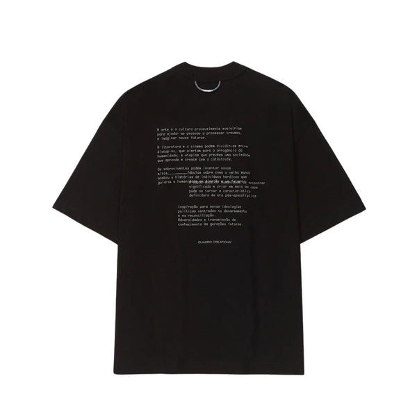CAMISETA QC 24 DE OUTUBRO BOXY BLK CA3671