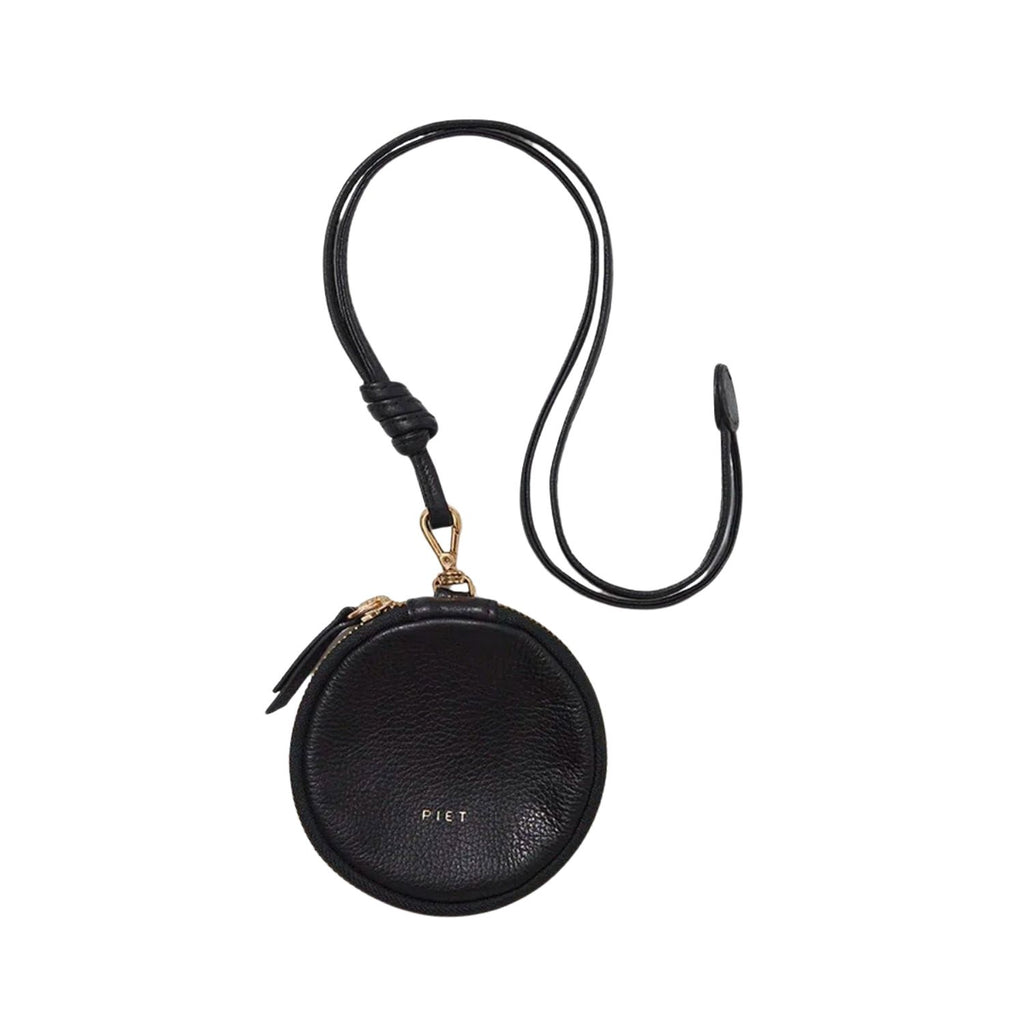 PORTA MOEDA PIET COURO BLK SS25REG084