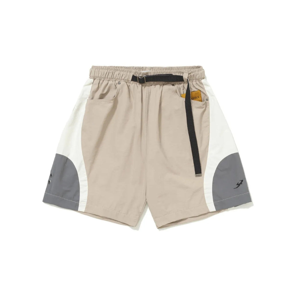 SHORT BARRA B GARCIA CIRC BEGE 16C325