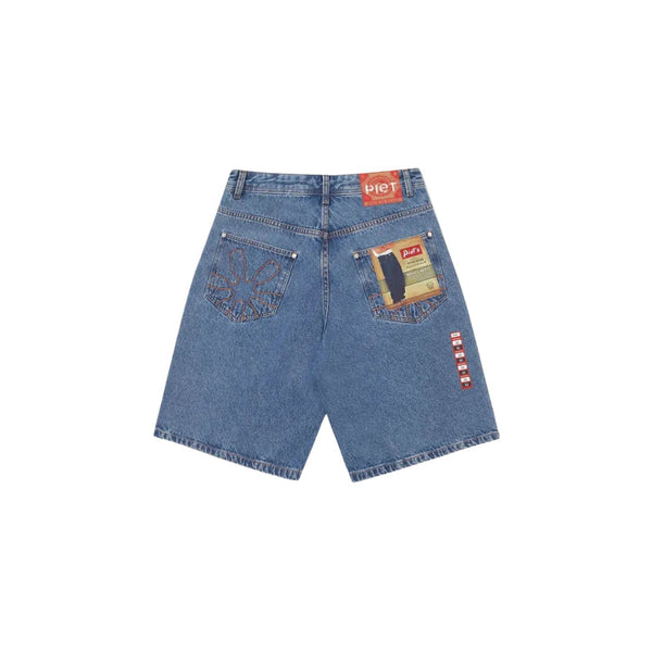 SHORT PIET BRAND NEW WASH SS25REG039