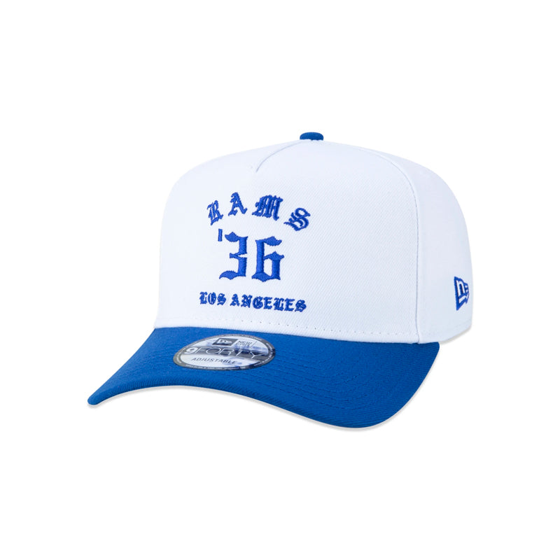 BONE NEW ERA GOTHIC 9FORTY A-FRAME SNAPBACK NFL LOS ANGELES RAMS STREET