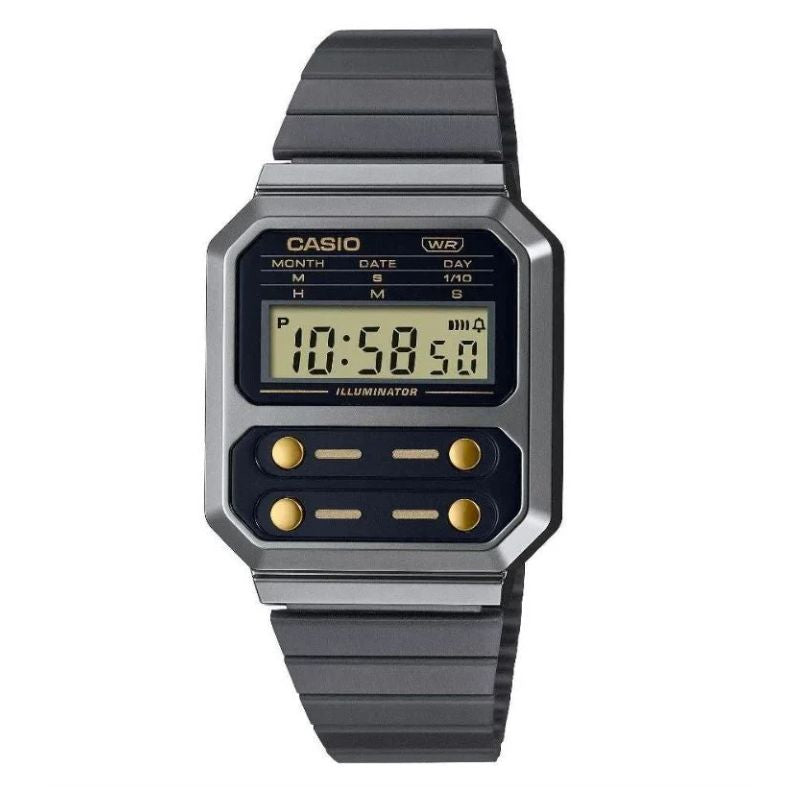 RELOGIO CASIO VINTAGE A100WEGG-1A2DF