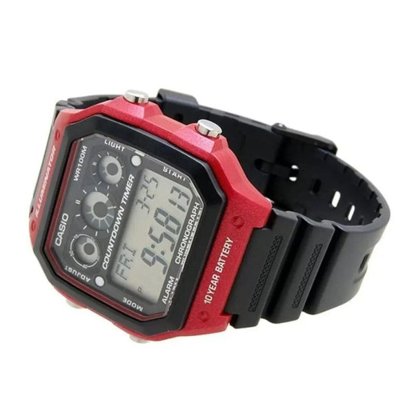 RELOGIO CASIO STANDARD DIGI AE-1300WH-4AVDF