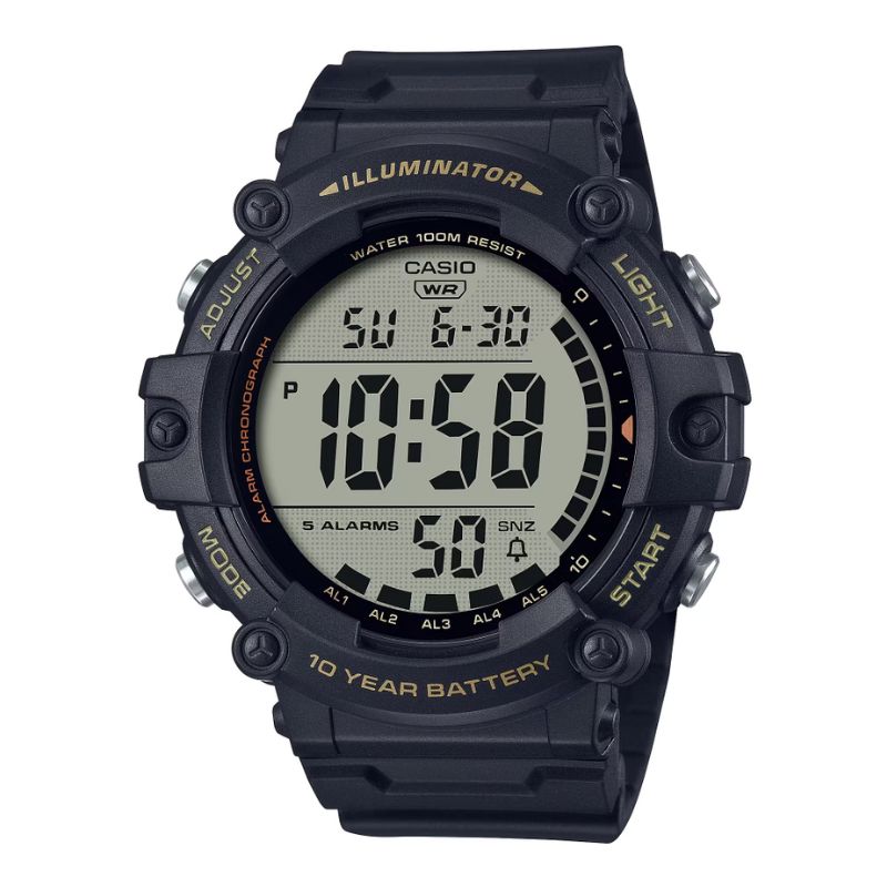 RELOGIO CASIO STANDARD DIGI AE-1500WHX-1AVDF