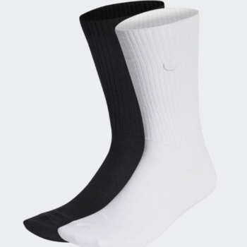 MEIA ADIDAS TREFOIL CANO MEDIO 2PP IC8699