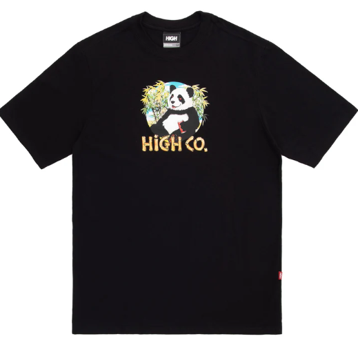 CAMISETA HIGH PANDA BLK TS570.02
