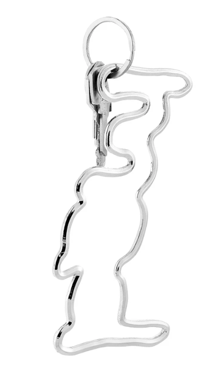 CHAVEIRO MAD NIQUELADO LOGO (15CM)