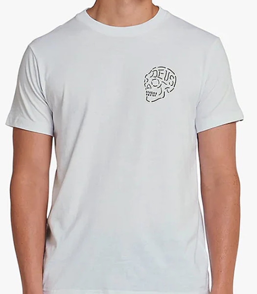 CAMISETA DEUS VENICE SKUL WHT