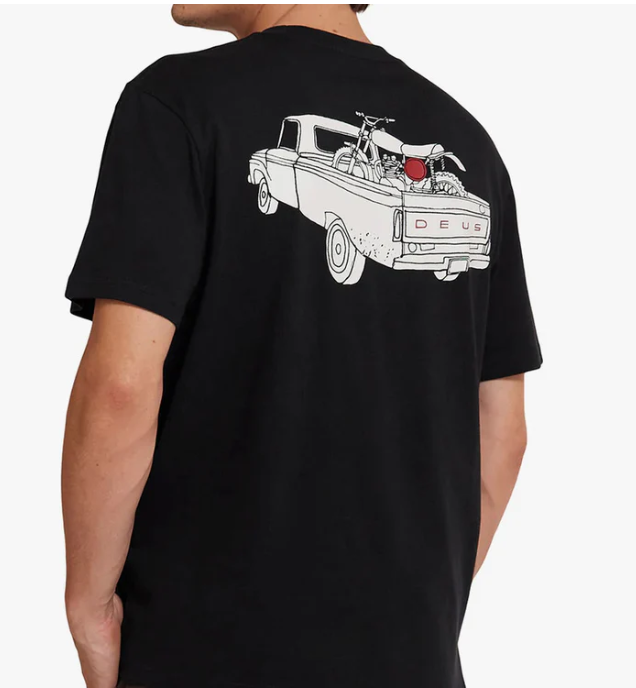 CAMISETA DEUS PICKUP BLK