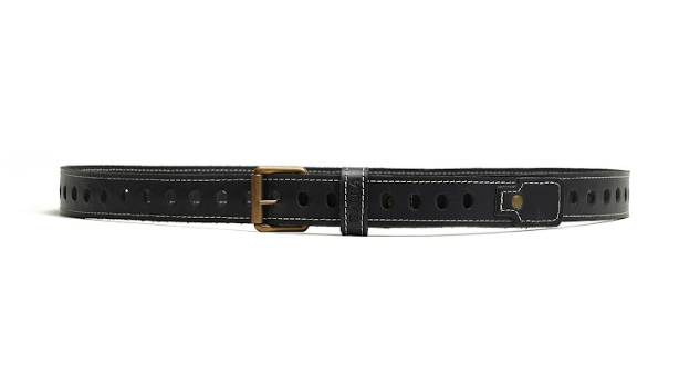 CINTO BARRA COURO BLK 69C325