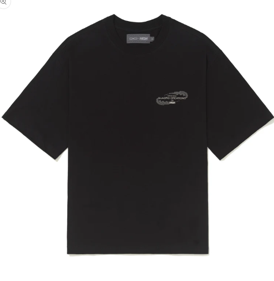 CAMISETA HIGH QC FOR HIGH BLK TS689.02