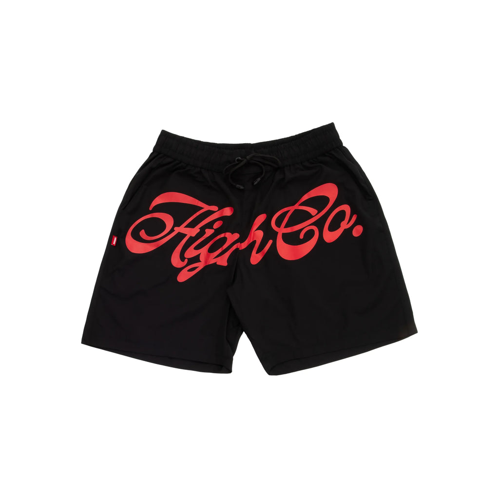 SHORT HIGH SCRIPT BLK SH156.01