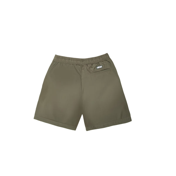 SHORT HIGH SWIM LOGO GREEN SH105.04