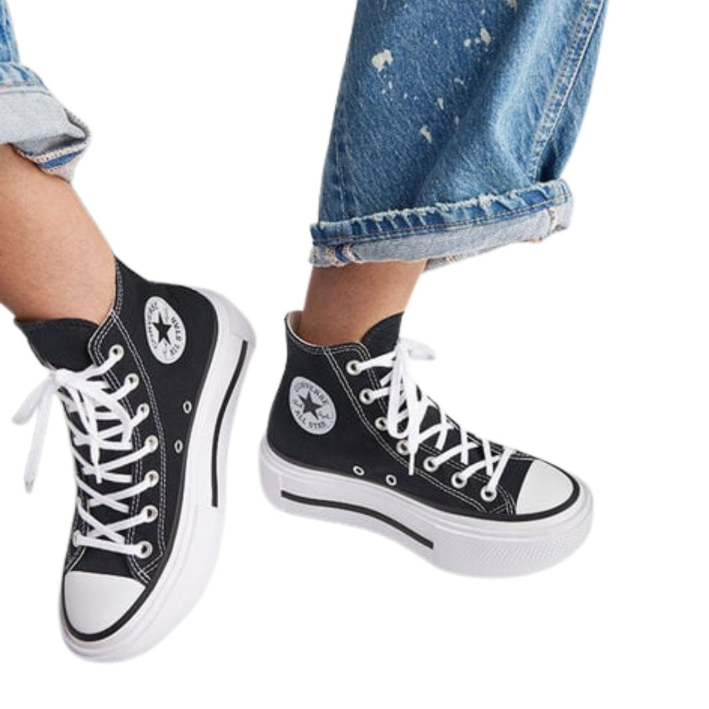 TENIS CONVERSE LIFT DOUBLE STACK BLK/WHT/BLK A12975C – Chloro Sneakers