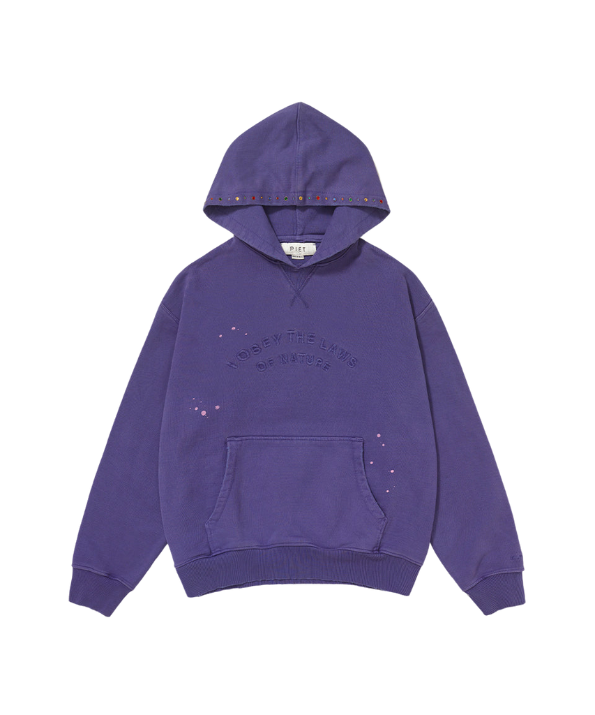 MOLETOM PIET GEMS FADED 600GSM PURP