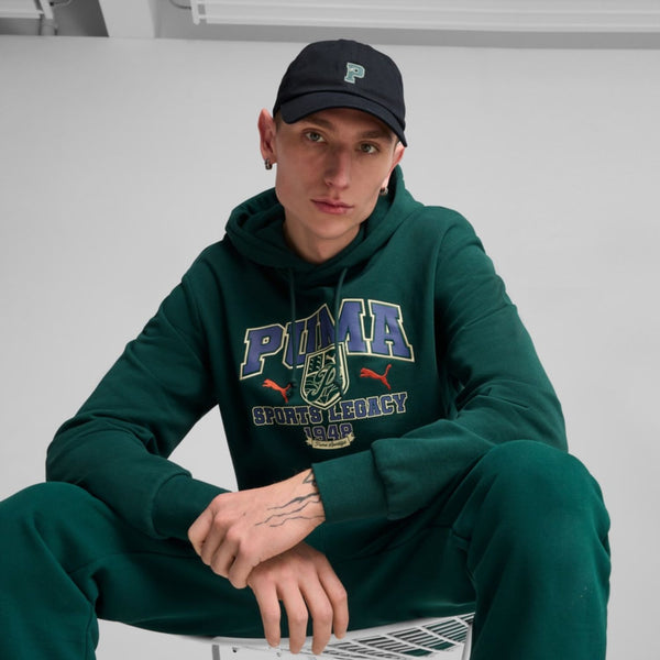 BONE PUMA DAD HAT GRAPHIC NAVY 026155 01