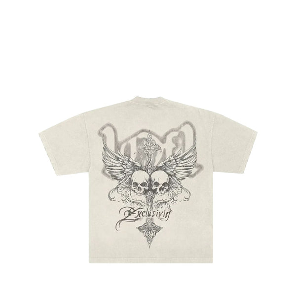 CAMISETA EXCLUS H1DDEN ANGELS OFF WHITE