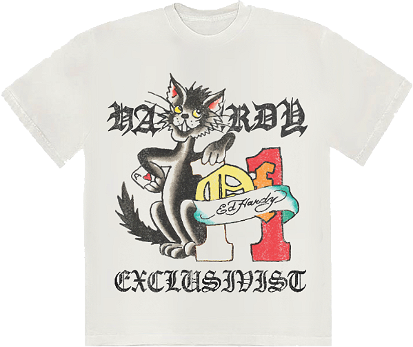 CAMISETA ED HARDY ACE OF SPADES WHT