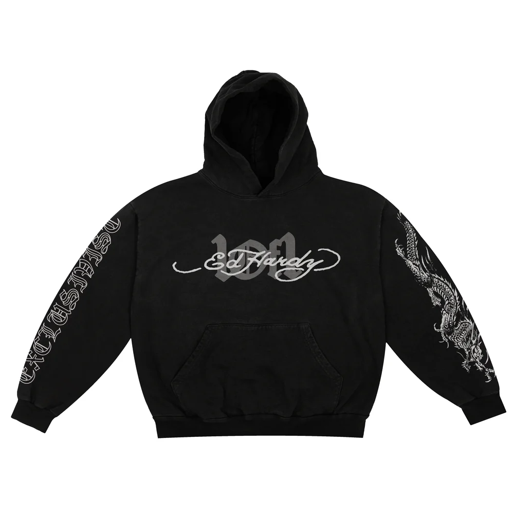 MOLETOM ED HARDY HIDDEN DRAGON