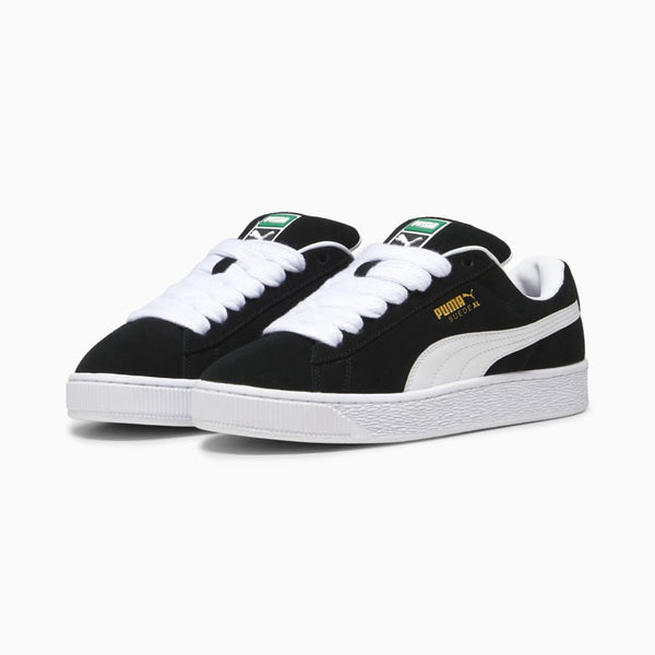 TENIS PUMA SUEDE XL BLK/WHT 395205 02