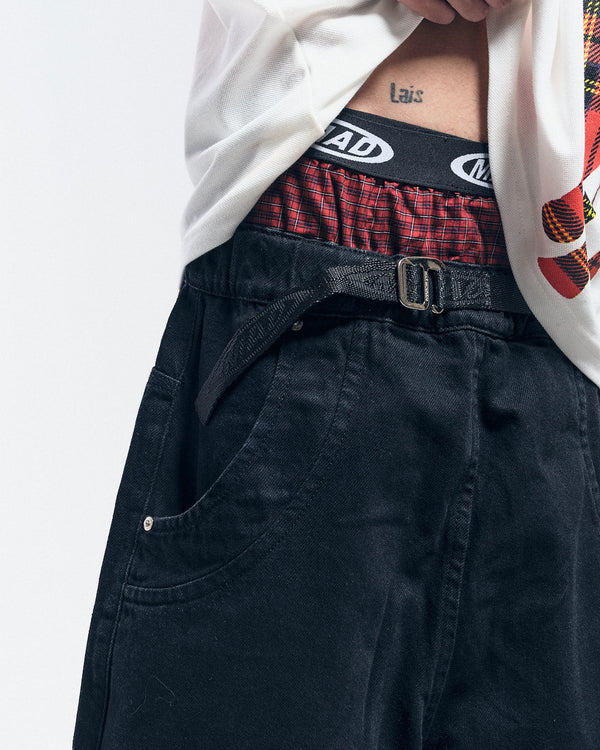 BERMUDA MAD JEANS COM CUECA BM38